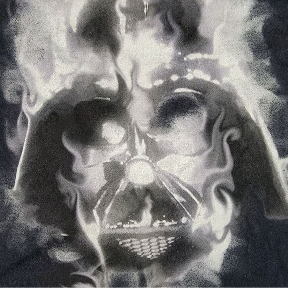 Star Wars Darth Vader Sith Lord Smoke Portrait T-Shirt 4 XL - Picture 6 of 12
